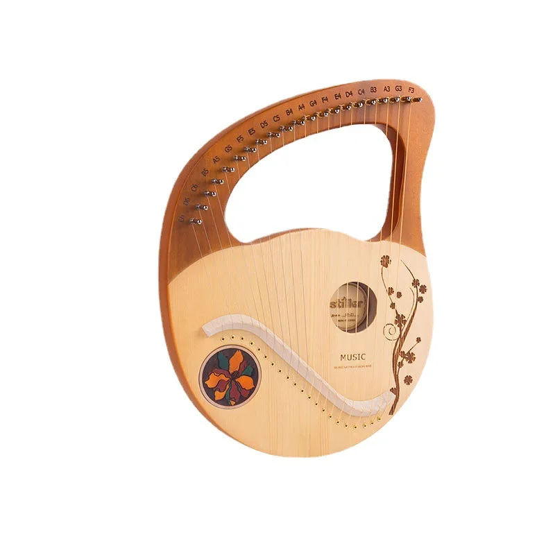 

7 10 16 Strings Lyre Harps Musical Lyre Harp Turkish Wooden Musical Instruments for Children Percussion Mini Harp Lira Lyre