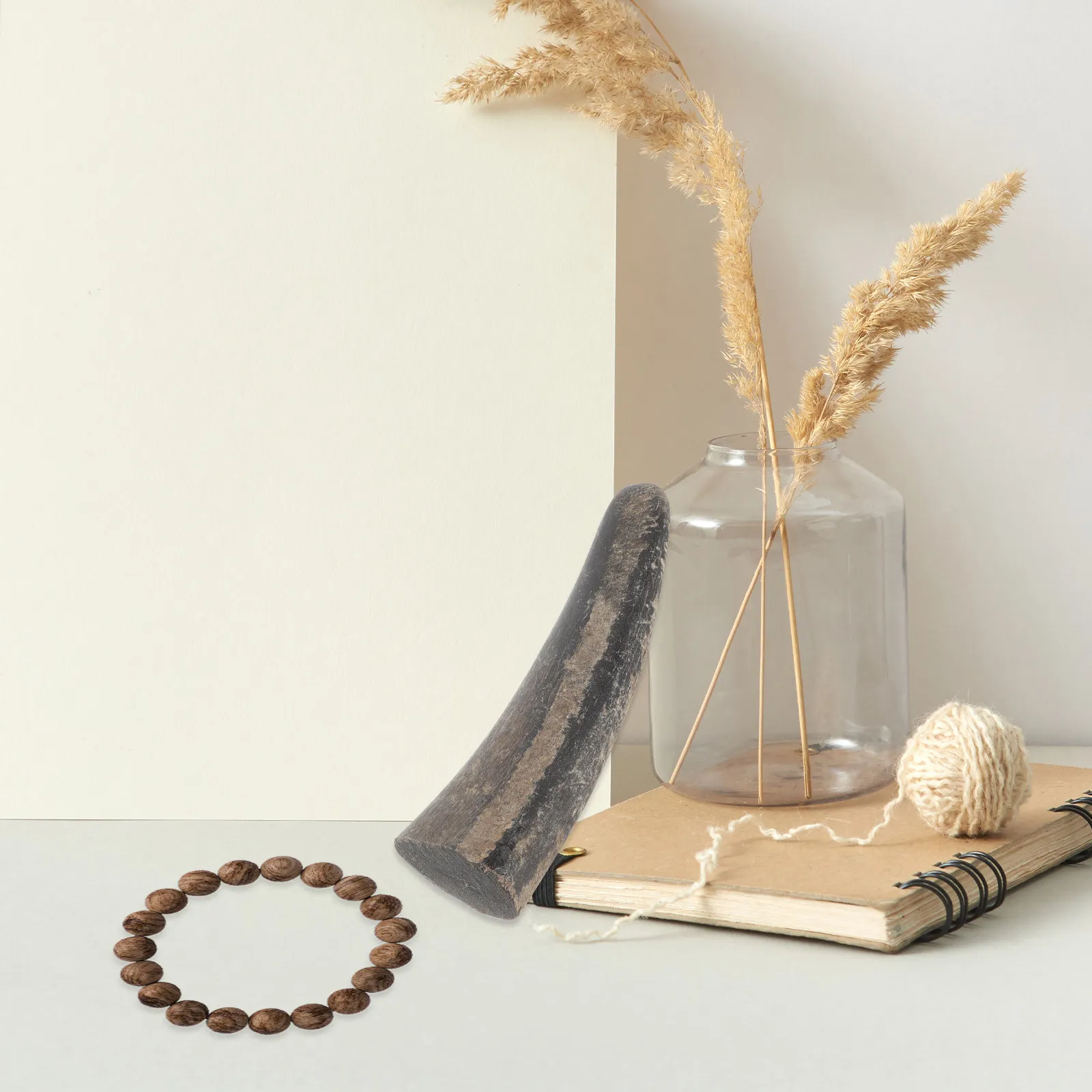 

Natural Diy Horn Carving Accessory Ornaments Self Making Craft Material Delicate Handicrafts For Beads Carving Supplies