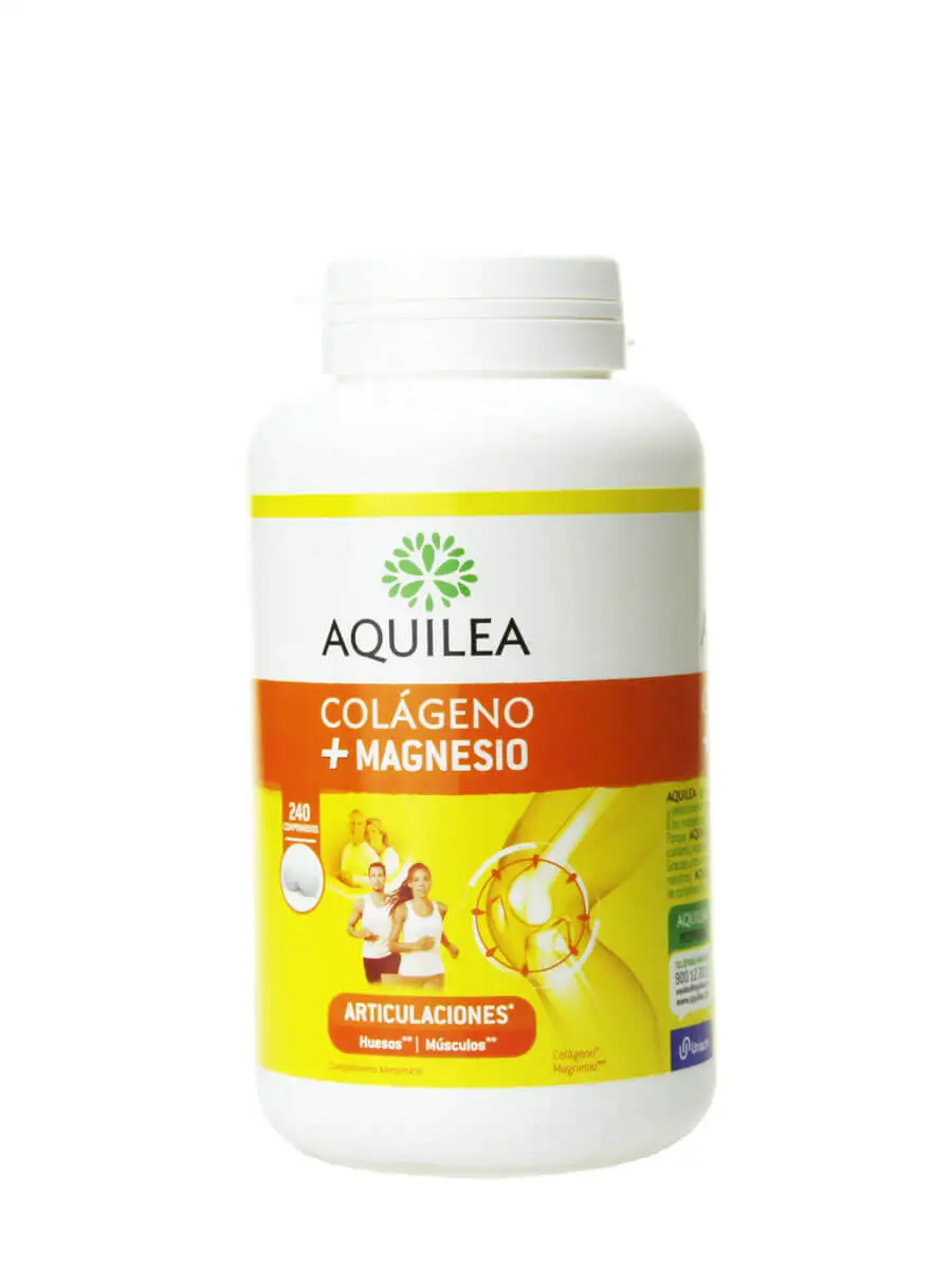 Aqulea joints collagen + magnesium 240 tablets-for people who wish to keep their joints in shape in a new format in tablets