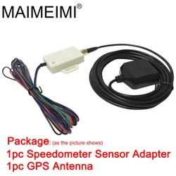 Universal Speedometer Sensor Adapter Kit GPS Speed Sensor with GPS Antenna for All Kind of Tachometer SpeedometerTruck