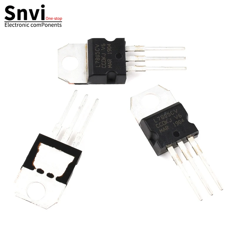 10PCS L7812CV L7805CV L7805 7805 7812 IC ICs Voltage Regulator IC 5V