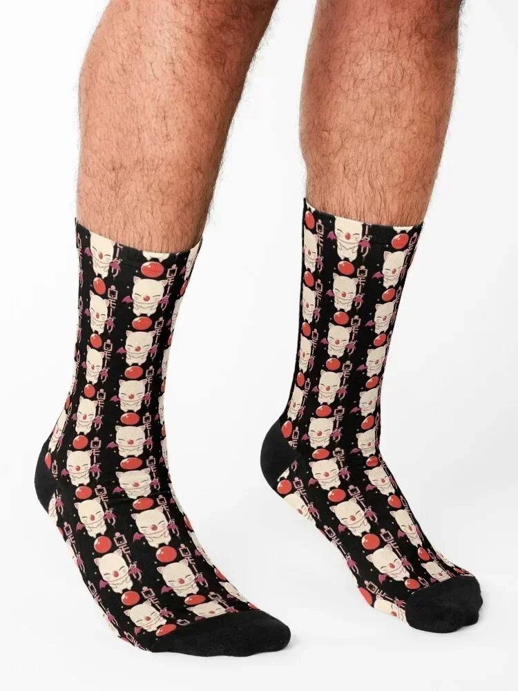 Moogle Kupo! Socks Run Soccer anti slip football shoes Men's Socks Women's