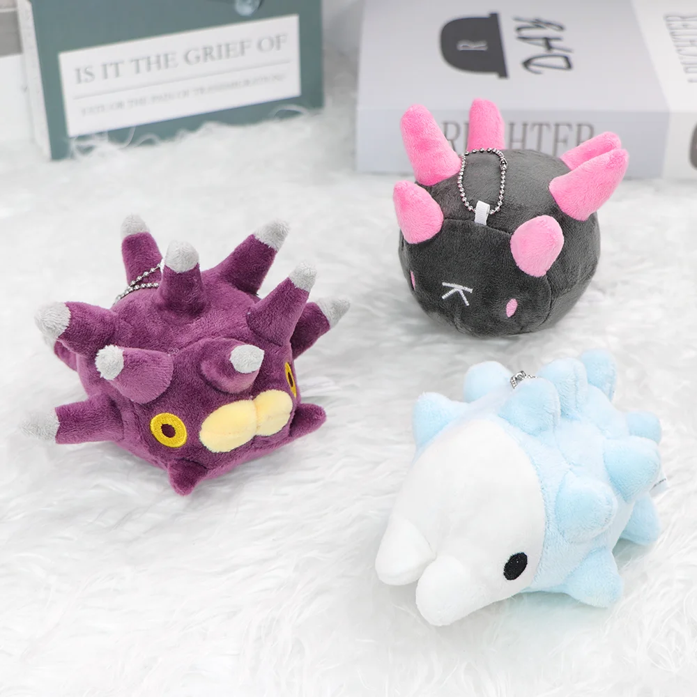 Muñeco de Peluche de Dibujos Animados de Erizo de Mar Snom de 13/22/33cm, Lindo Peluche Kawaii de Erizo de Mar Pyukumuku, Llavero, Decoración de Disfraces, Regalo de Cumpleaños para Niños