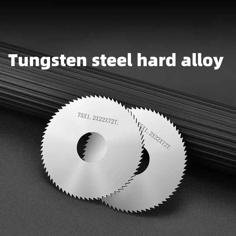 Saw Blade Circular Milling Cutting Disc Tool CNC Slot Machine Tungsten Carbide Steel Diameter 40 50 60 Slitting Metal slither