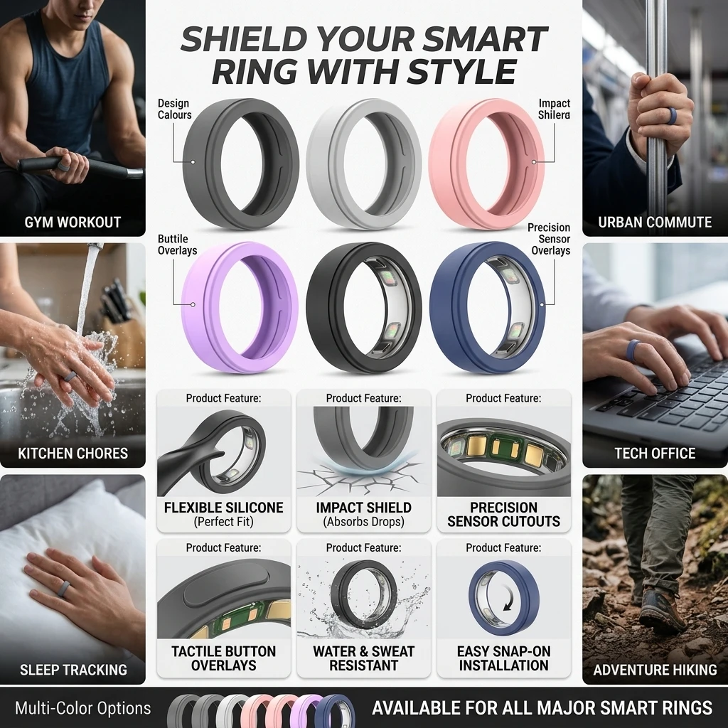 Magnetic Case Smart - Smart Ring for Oura Ring 5