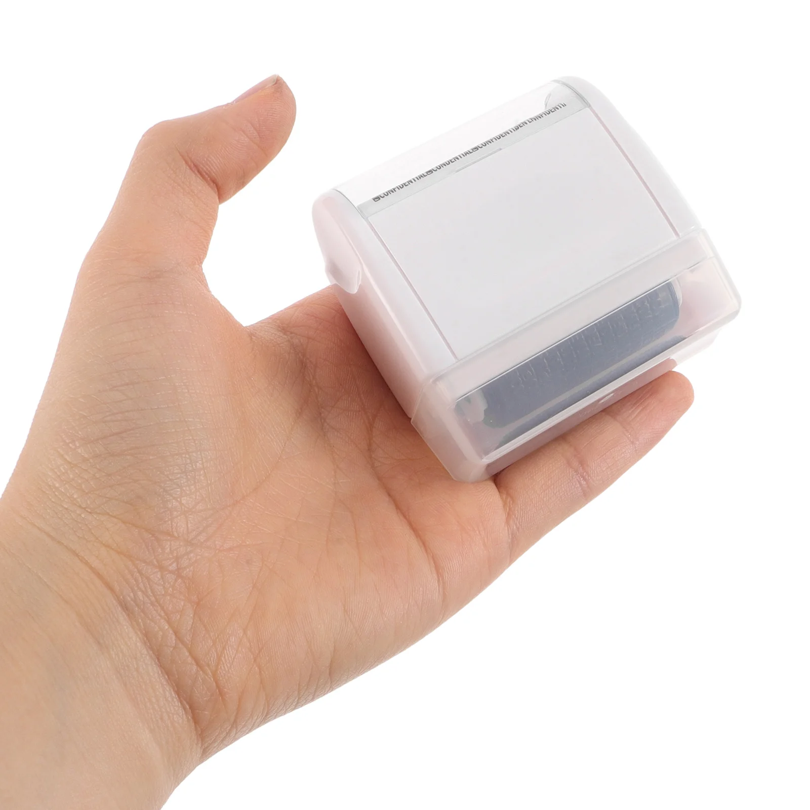 

Identity Protection Roller Stamp Privacy for Shipping Labels Documents Data Blocker Stamper