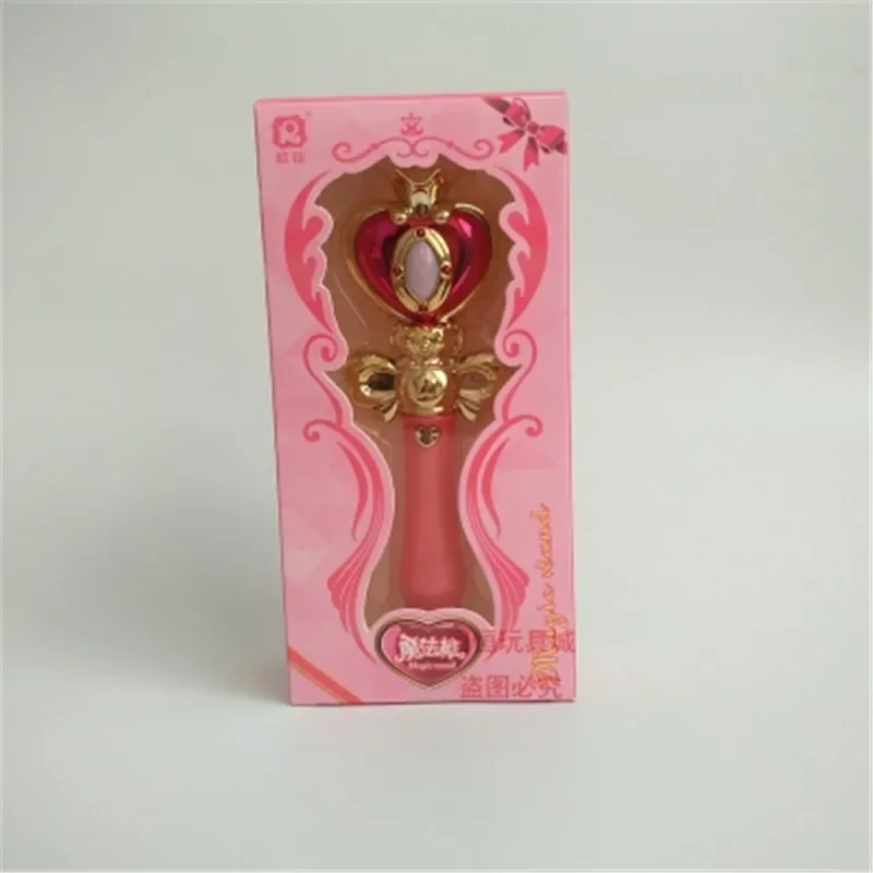Sailor Mond Stick Spiral Herz Mond Stange Cutie Mond Stange Zauberstab Figur Spielzeug Königin Serenity Henshin ZAUBERSTAB Stick Stange Junge geschenk Mädchen