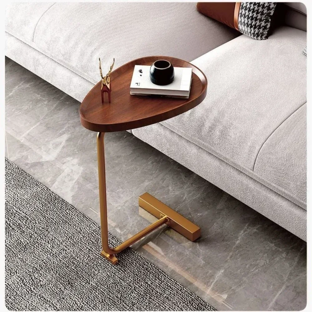 Sofa Side Table Light Luxury Premium Feeling Small Coffee Table Mobile Nightstand Balcony Living Room Coffee Table