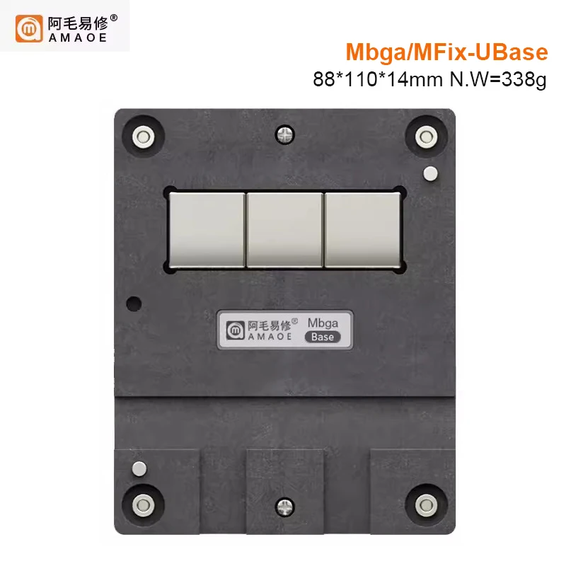 AMAOE MFix-15 Series Tin Planting Platform Set for IP 15 15Plus 15Pro 15ProMax Cellphone Middle Frame CPU Rework  Repair Kit