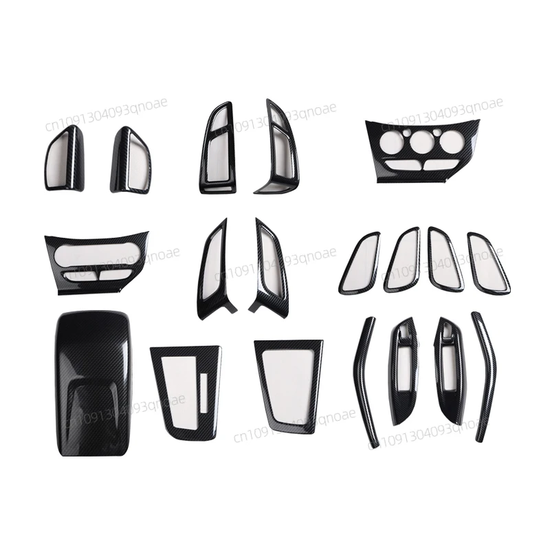 

For Ford Focus MK3 2012 RHD Right Hand Drive ABS Carbon Fiber Style Decoration Accessories Car Interior Cover Trims Stickers