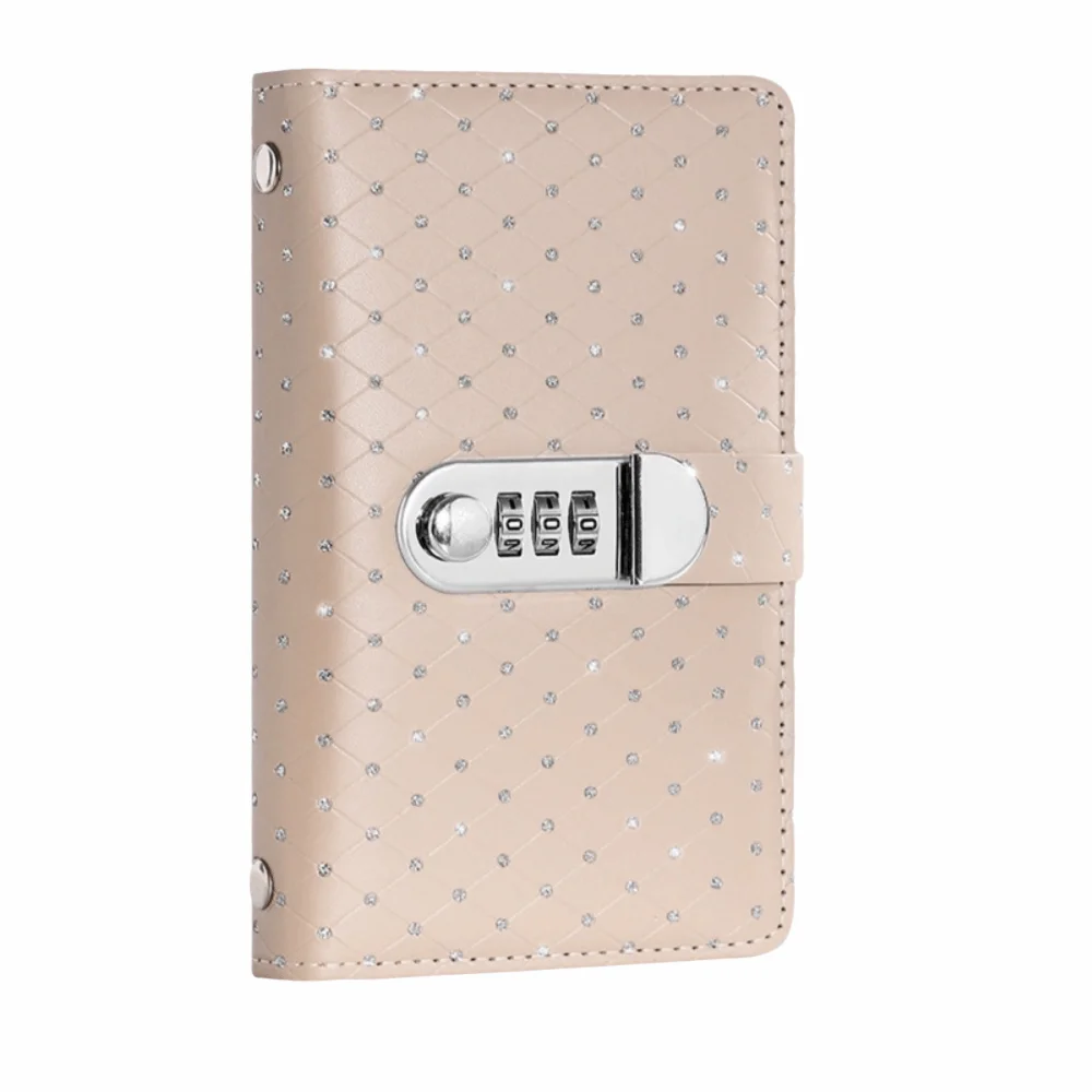 Password Lock Cash Budget Planner Pockets Transparent Compartment Large Capacity Saving Money Organizer Portable Cash Envelopes