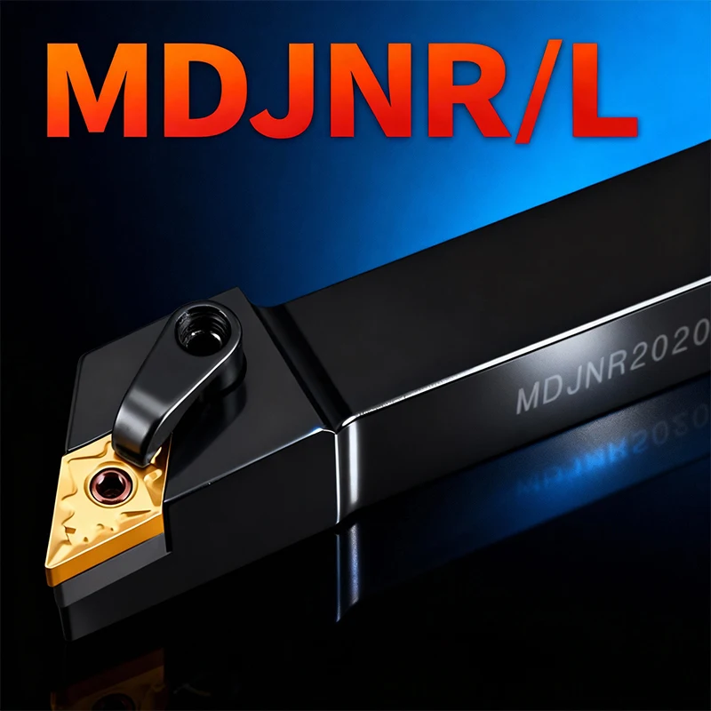 1pc MDJNR2020 MDJNR2525  External Turning Tool Holder DNMG Carbide Inserts Lathe Bar CNC Cutting Tools Set