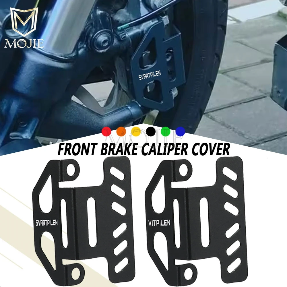 Motorcycle Front Brake Caliper Cover For Husqvarna Vitpilen Svartpilen 125/200/401 2018-2019-2020-2021-2022-2023 Guard Protector