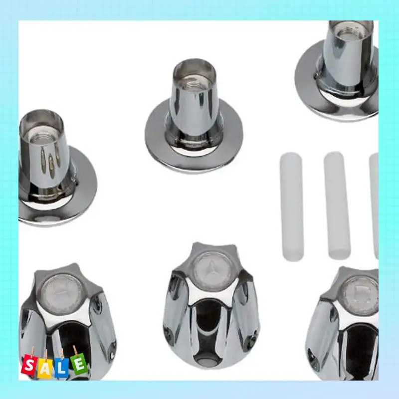 A56X Shower Knobs 3 Piece Replacement For Price Pfister Tub Shower Faucet Handle Remodel Trim Kit Include Hot Cold Diverter