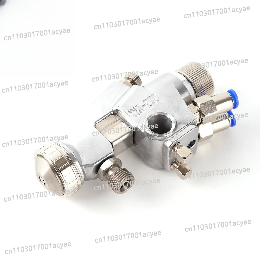 Industrial Endurance Warrior: WA-200 Pneumatic Auto Spray Gun in Stainless Steel. Built for Demanding Coating Lines.