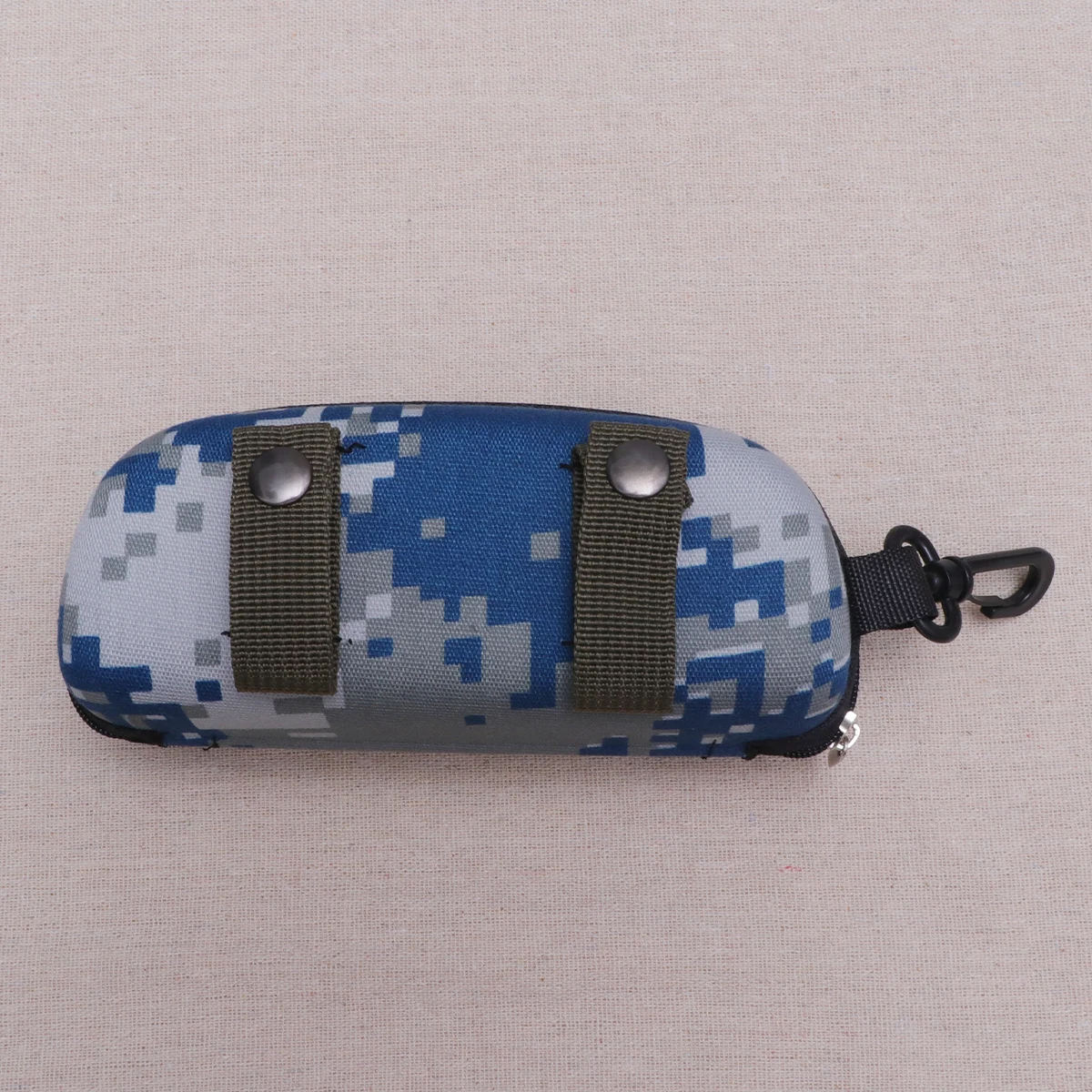 

2Pcs Anti-Pressure Glasses Case Eva Zipper Portable Sunglasses Box Surface Outdoor Sports Protective Eyeglasses Storage