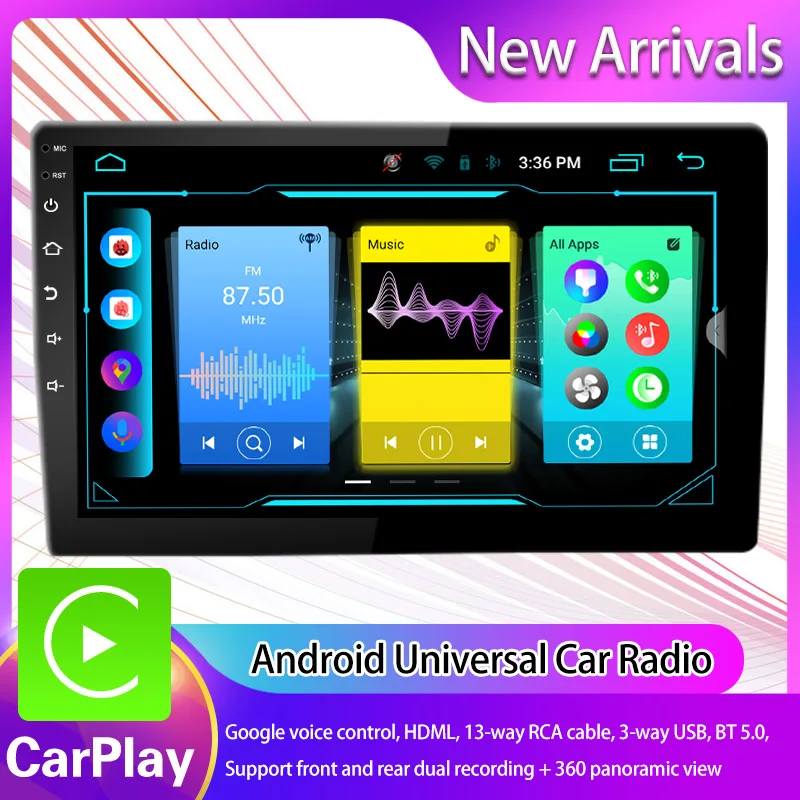 

Android 11 Car GPS Navigation For FORD V W Honda Kia Hyundai Universal Car Radio Stereo Multimedia Player With Carplay+DSP