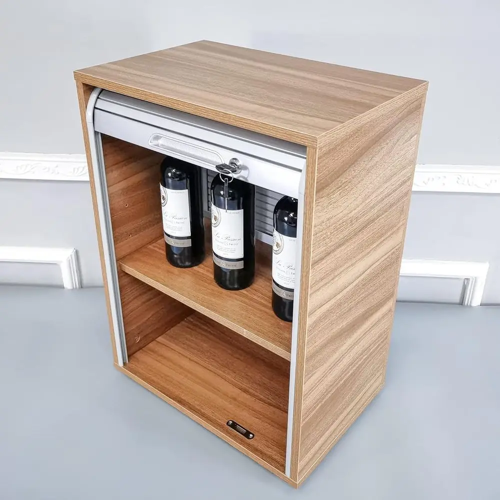 ตู้เก็บปืนแบบม้วนเก็บได้ ขนาด 18 นิ้ว กว้าง 24.8 นิ้ว สูง 11.8 นิ้ว รุ่น Man's Cove 21402 สำหรับเก็บของในโรงรถ