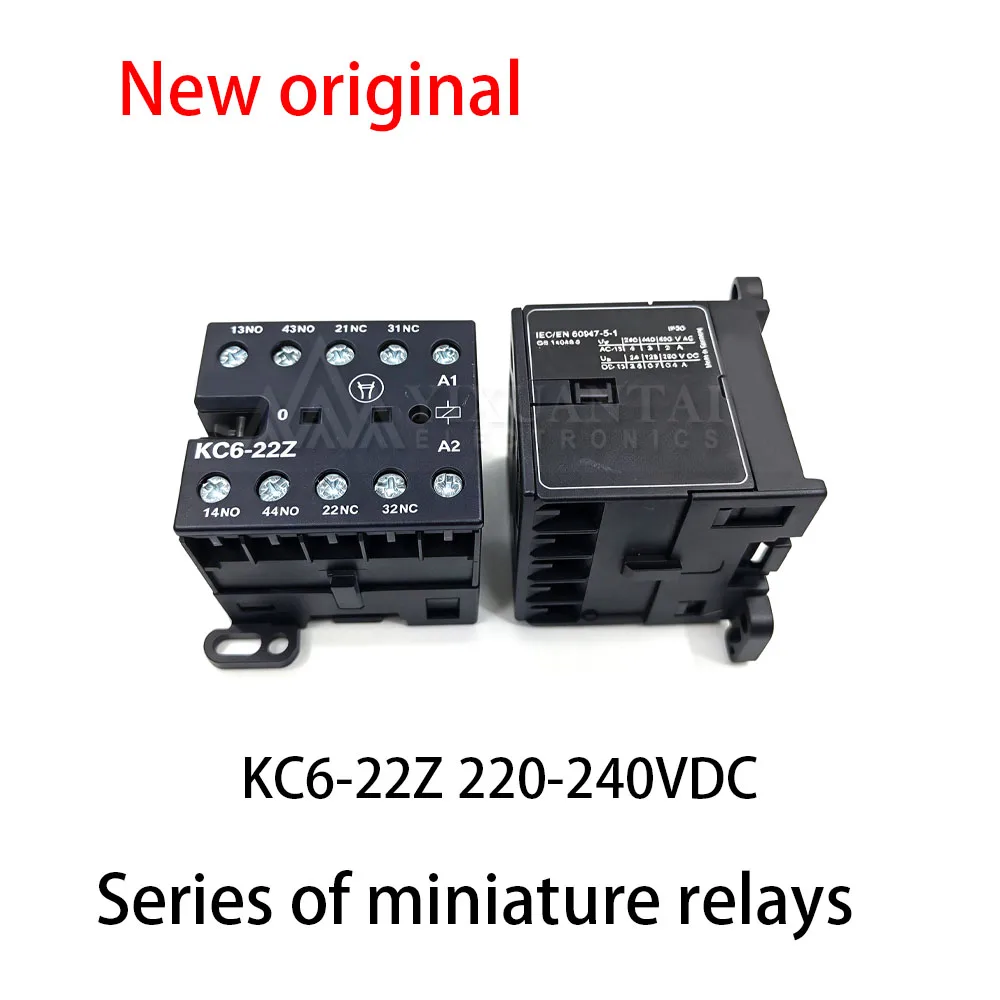 1Pcs New KC6-22Z 220-240VDC Series of miniature relays