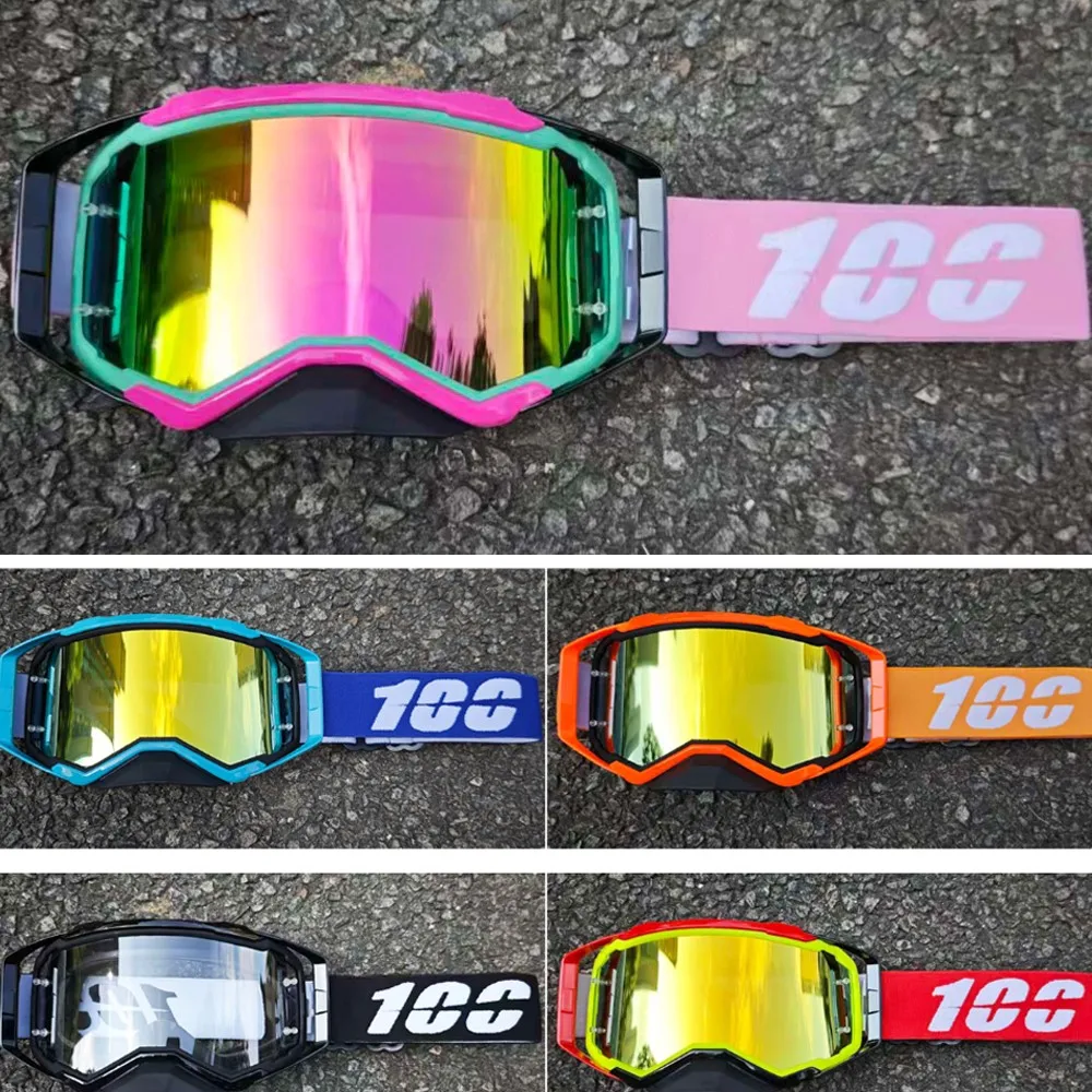 

Windproof Dustproof Bike Glasses Impact Resistant Full Eye Protection for Cross Country Riding Bicycle Touring Outdoor Sports