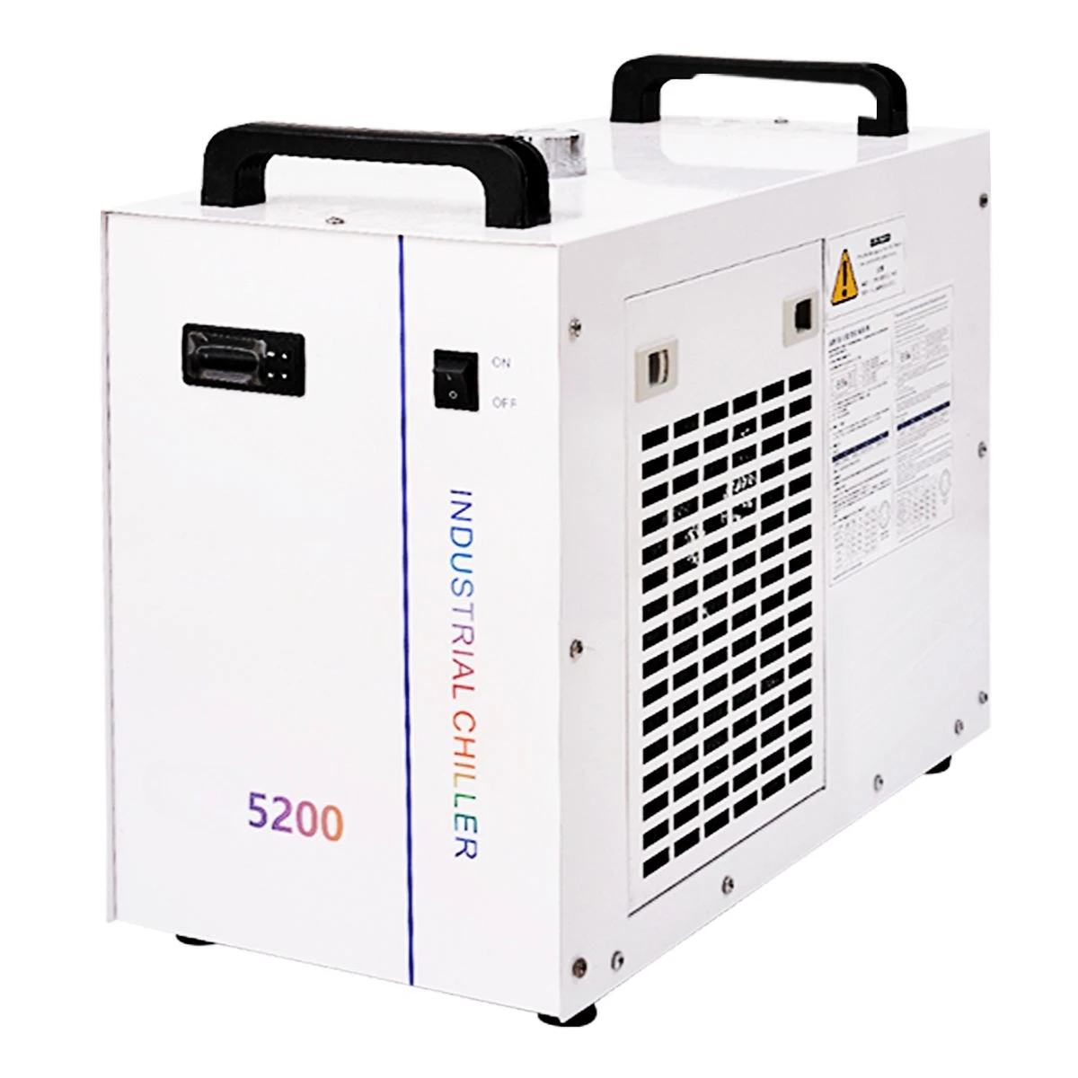 

Model 5200 Industrial Water Chiller – 220V Air Cooled Laser Cooling Machine for Laser Engraver Cutting machine