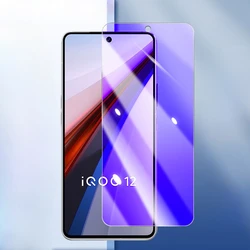 Anti Blue Tempered Glass for Vivo IQOO Iqoo 12 Screen Protector for VIVO IQOO12 Iqoo12 Eye Protection Protective Front Film