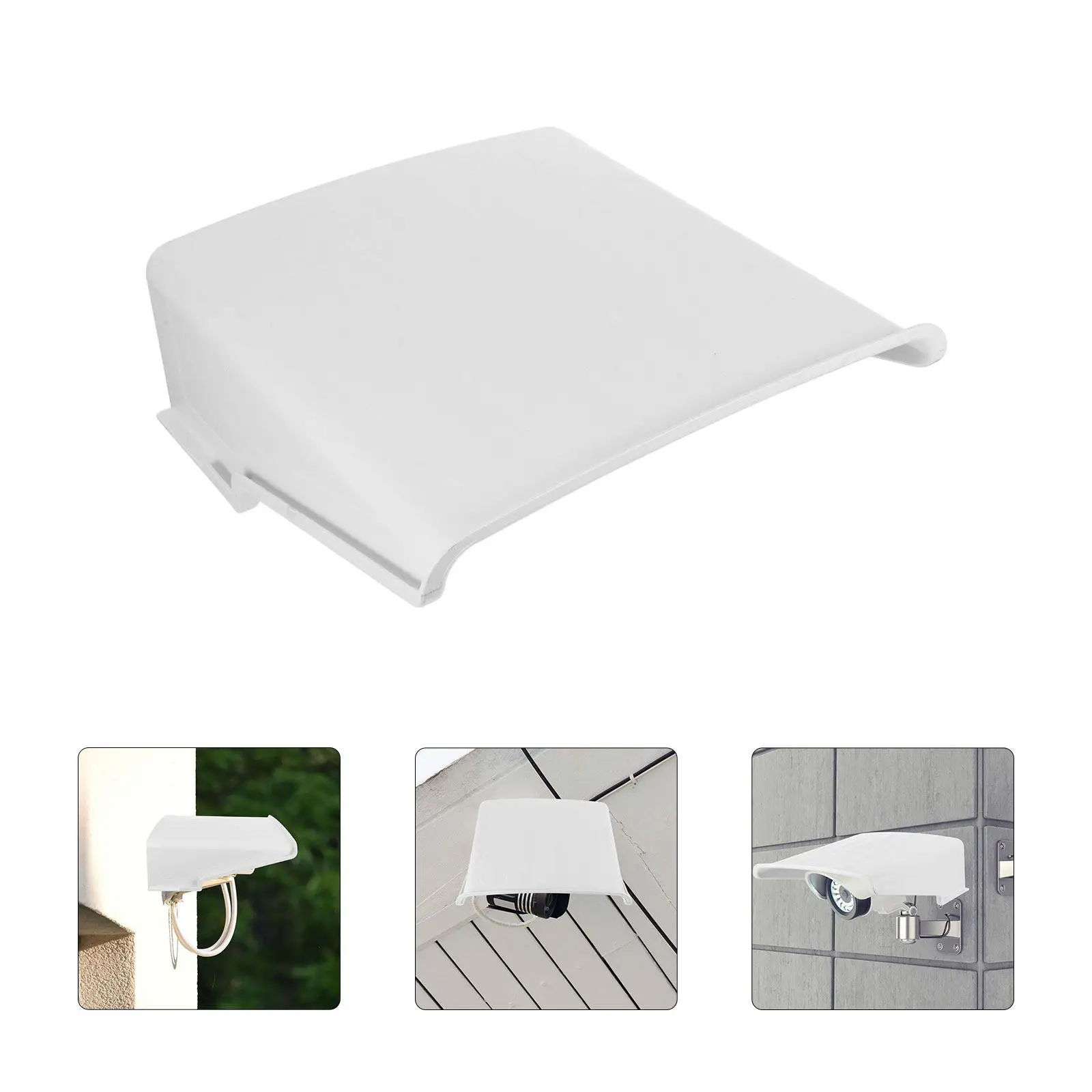 Outdoor Waterproof Cover Protective Shield Security Camera Rain Halloween Christmas Cctv Cameras Cover Cctv Rain Cover Plastic