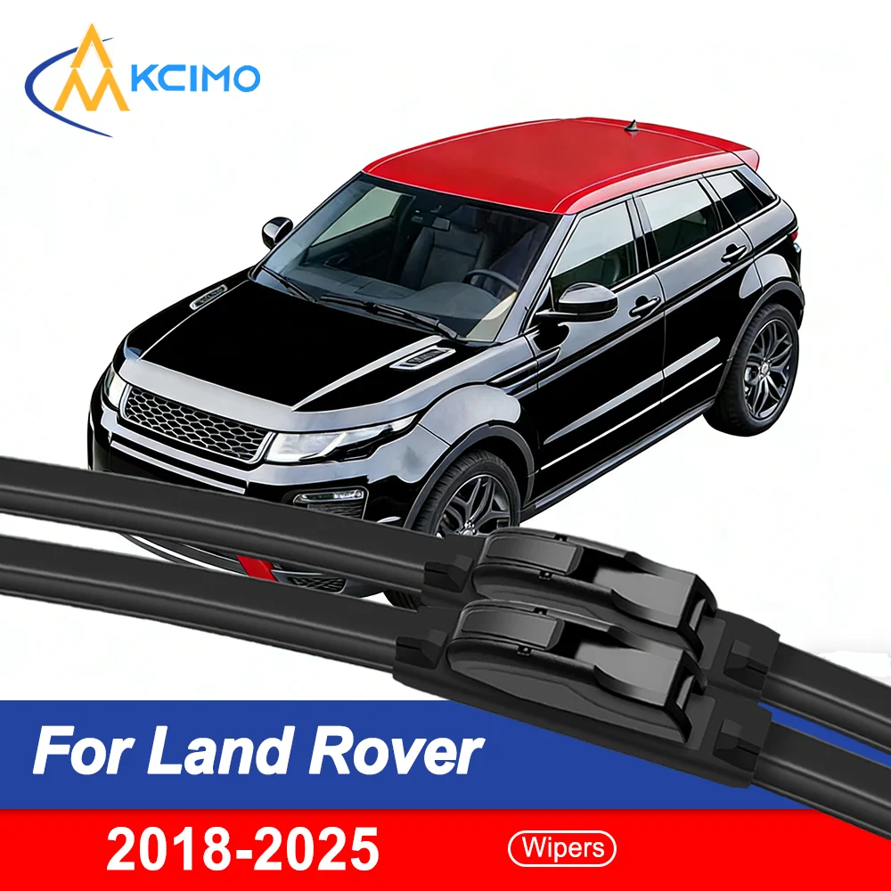 

2-Pack All-Weather Wiper Blades for Land Rover Range Rover Evoque L551 2018–2025 – Streak-Free, Rain & Snow Ready