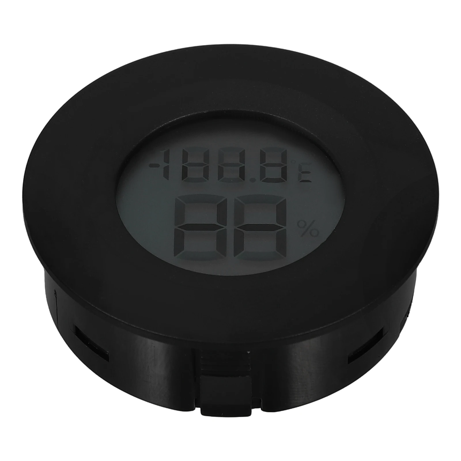 

Digital Mini Hygrometer Thermometer LCD Display Black Liquid Crystal Humidity Temperature Meter Indoor Office Bedroom Living