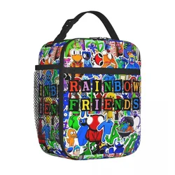 Rainbow Friends Insulated Lunch Bags Leakproof Reusable Thermal Bag Lunch Box Tote Beach Outdoor Men Women