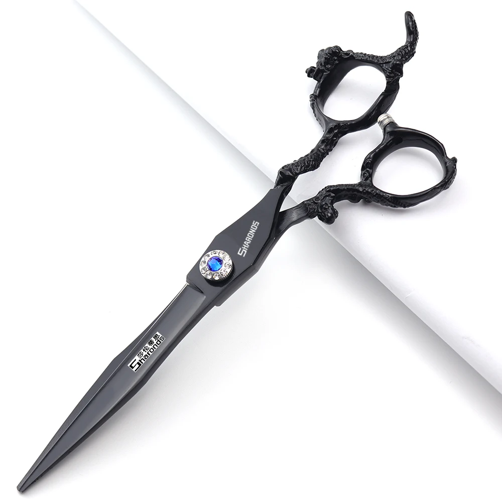 7-inch hair clippers, bangs, divine tool for cutting hair and teeth, professional thinning and hair fragmentation scissors.