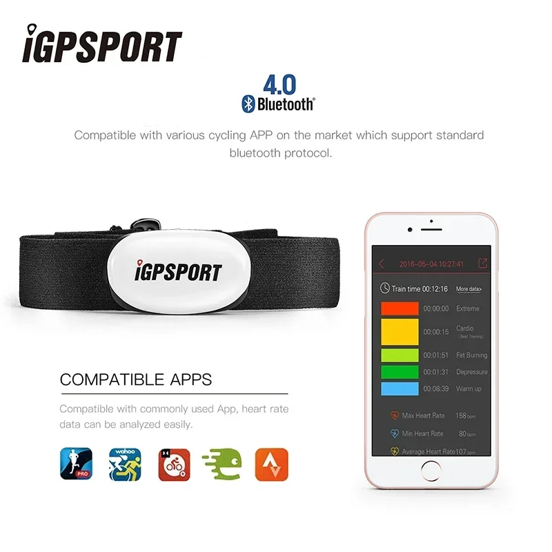 IGPSPORT IGS Speed Sensor Cadence Sensor HR40 Heart Rate Monitor  SPD70 CAD70 Computer Sensor Holder Bracket Bike Accessories