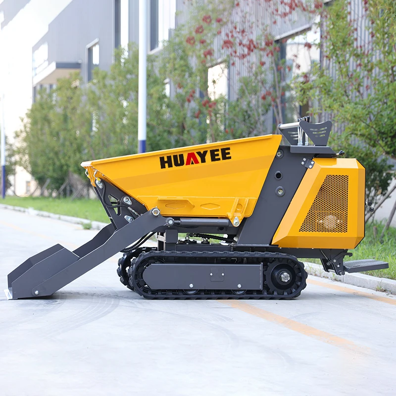 شاحنة قلابة مجنزرة هندسية ومناظر طبيعية 800 كجم، شاحنة قلابة هيدروليكية صغيرة، وكلاء تسعى مجنزرة تلقائيًا، تخصيص #2