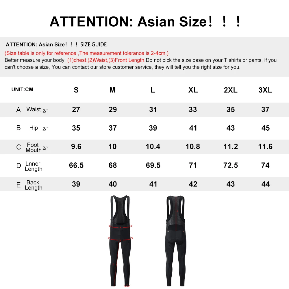 BCBE-ING Men Spring Autumn Cycling Bib Long Pants 7 Hours Elastic Interface Pad Cycling Pants Road Bike Tights Cycling Clothing