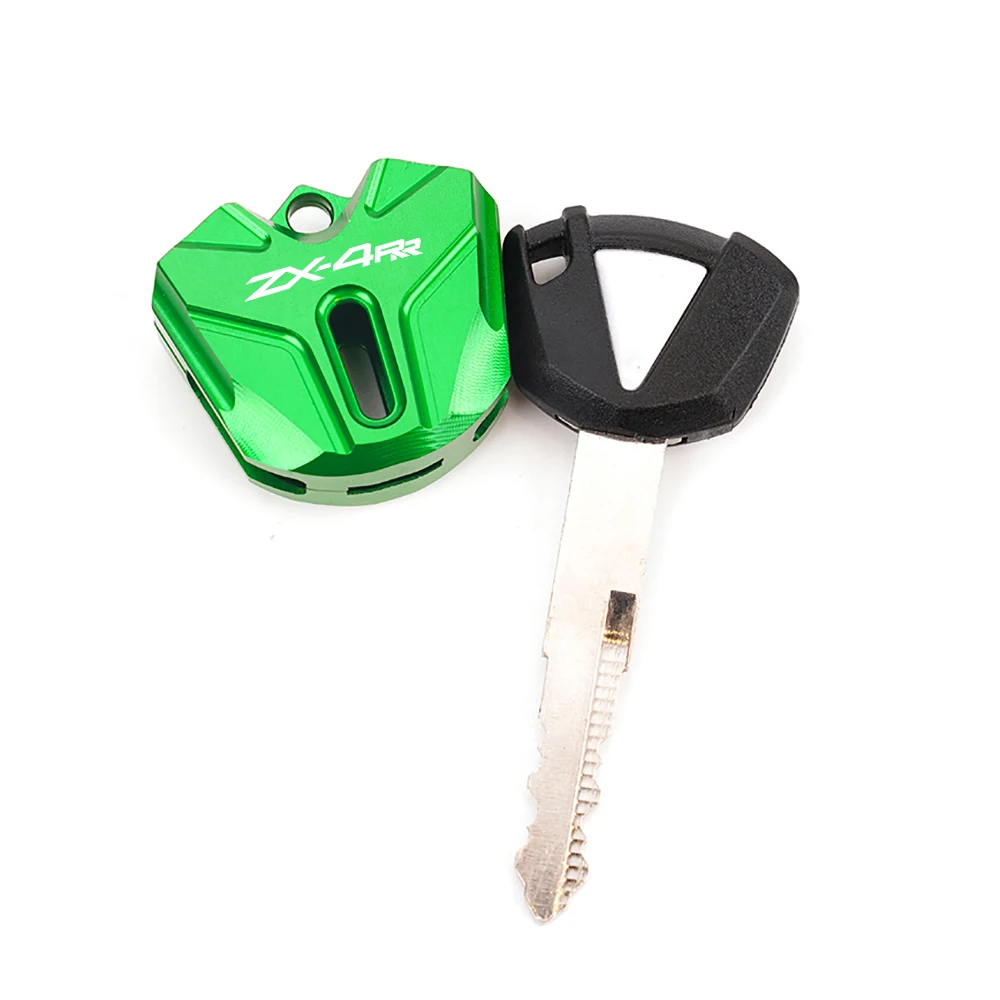 Pour KAWASAKI ZX-4R ZX-4RR ZX4R ZX4RR 2024 2023 Moto Accessoires Key Case Cover & Key JOKeyring Keychain ZX 4RR 4R