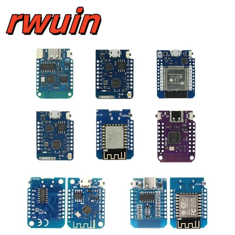 WeMos D1 Mini Pro V3.0 V4.0 NodeMcu 4MB/16MB Lua WIFI Internet of Things Development board based ESP8266 CH340G Nodemcu V2