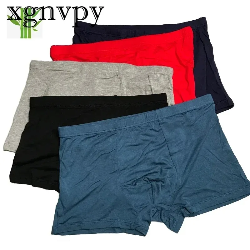 xgnvpy     Bamboo Fiber Underwear: Colorful, Breathable, Sizes XL-7XL, Everyday Comfort