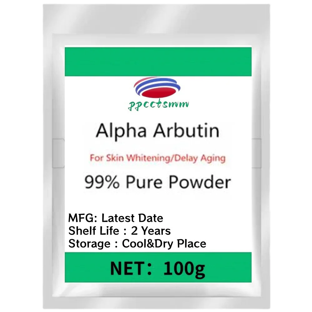 Factory Supply 50g-1000g Alpha Arbutin Powder Reduce Wrinkles,Skin Whitening and Smooth,Delay Aging