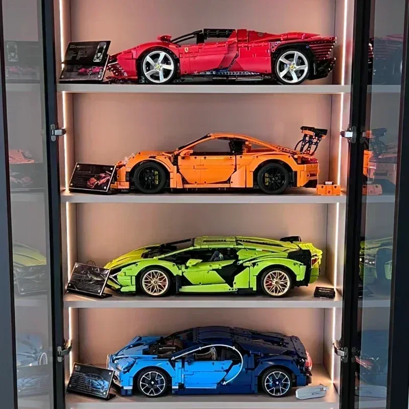 New 42143 42115 42056 42083 Technical Supercar Model Building 1:8 Bricks Toys Fit for Adults Boys and Kids Block Birthday Gifts