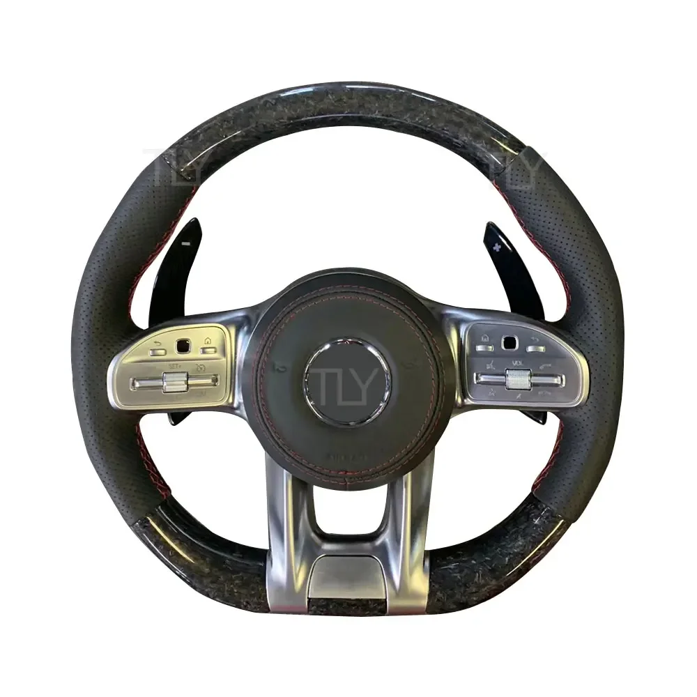 For Mercees-benz AMGCls Gle Performance Custom Carbon Fiber Car Steering Wheel