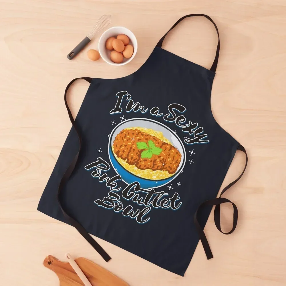 

I'm a Sexy Pork Cutlet Bowl Apron Chef Accessory Kitchen Things And For Home Women Kitchen'S Apron