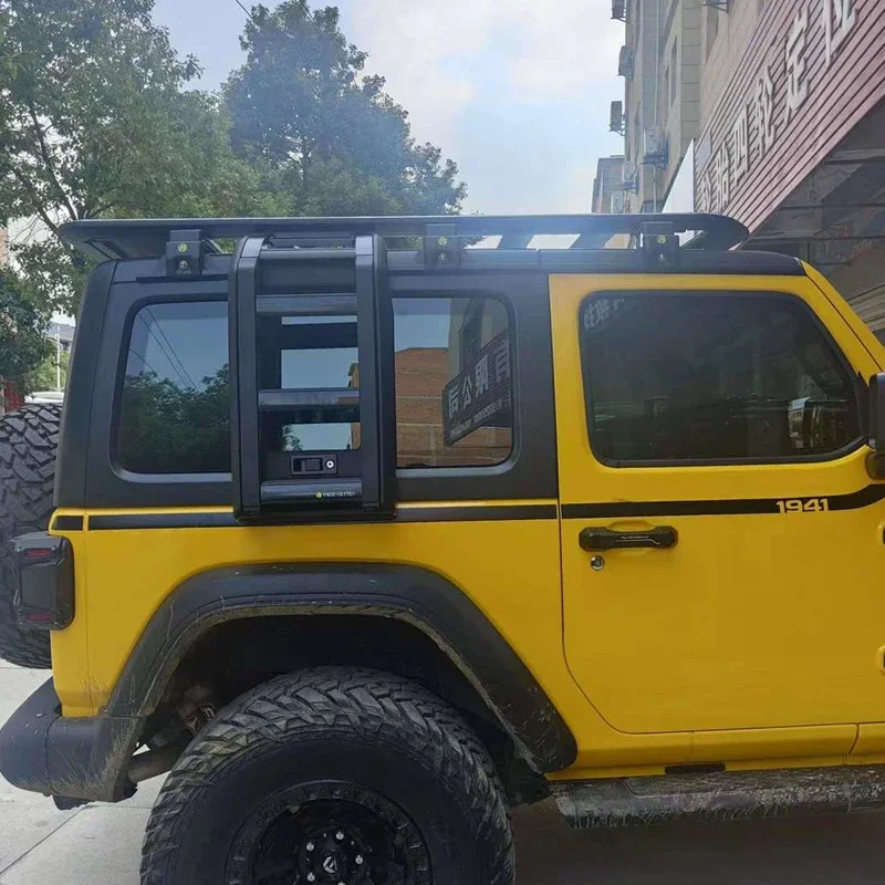 For JEEP Wrangler JK two door Roof rack ladder