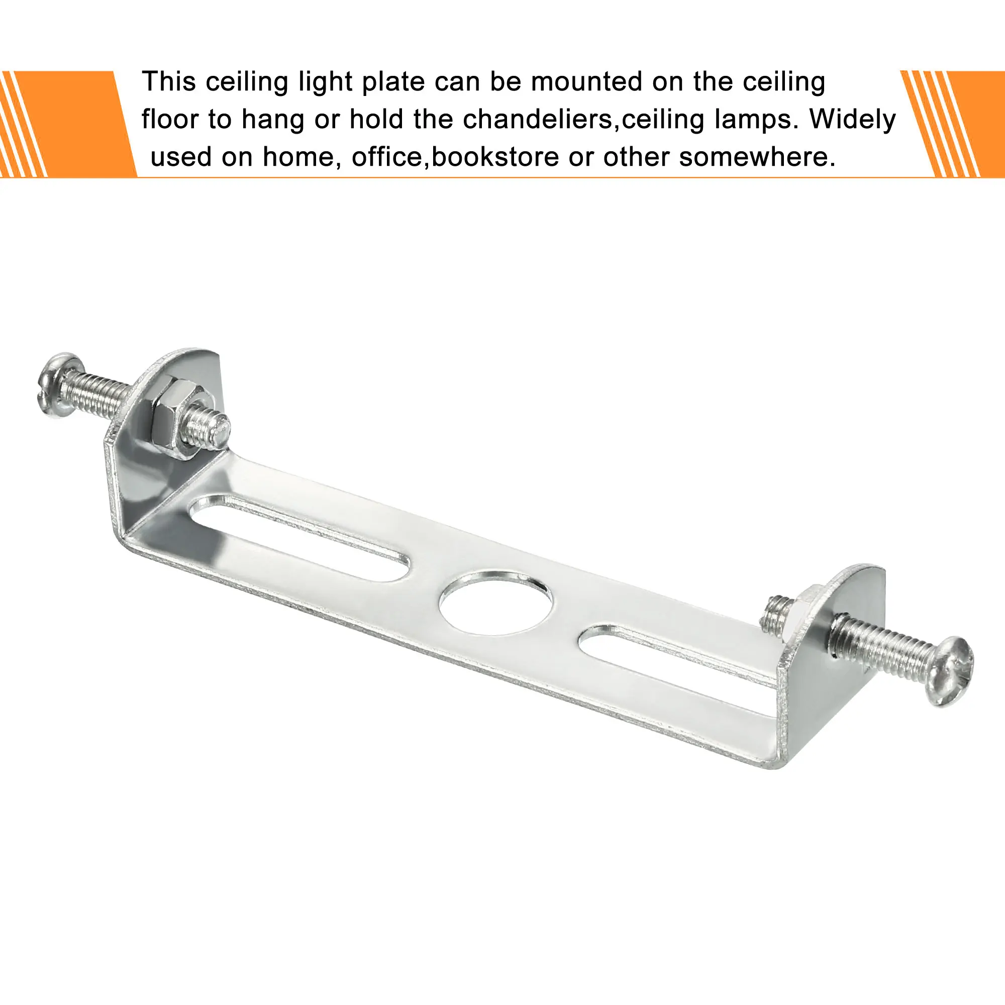 2-6 مجموعات ضوء السقف لوحة عدة 75-150 مللي متر تركيبات السقف تركيبة إضاءة تصاعد قوس ل أضواء الثريا اكسسوارات