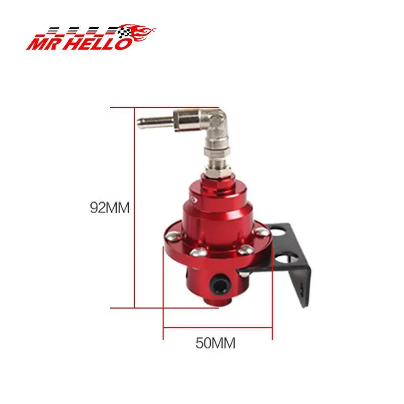 Automobile modified universal TOMEi adjustable fuel pressure regulating valve / fuel booster / pressure regulator with gauge