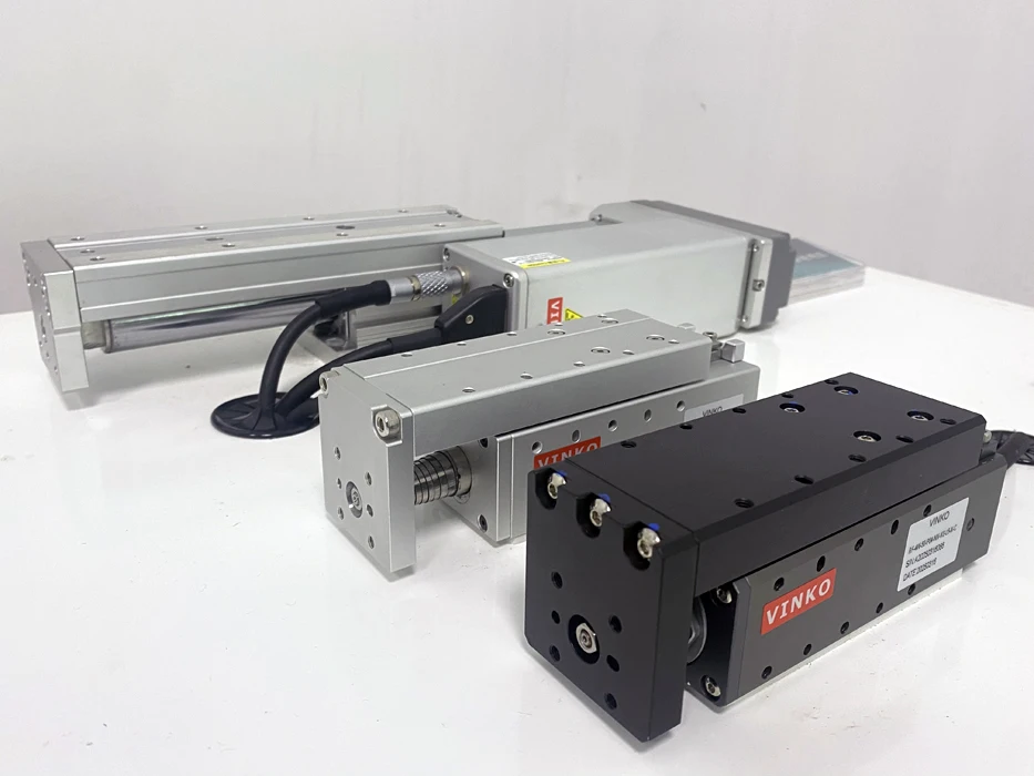 RF-3V 50mm 리니어 드라이브 서보 모터 |   검사 자동화를 위한 DC 24V 20W 위치 결정 시스템