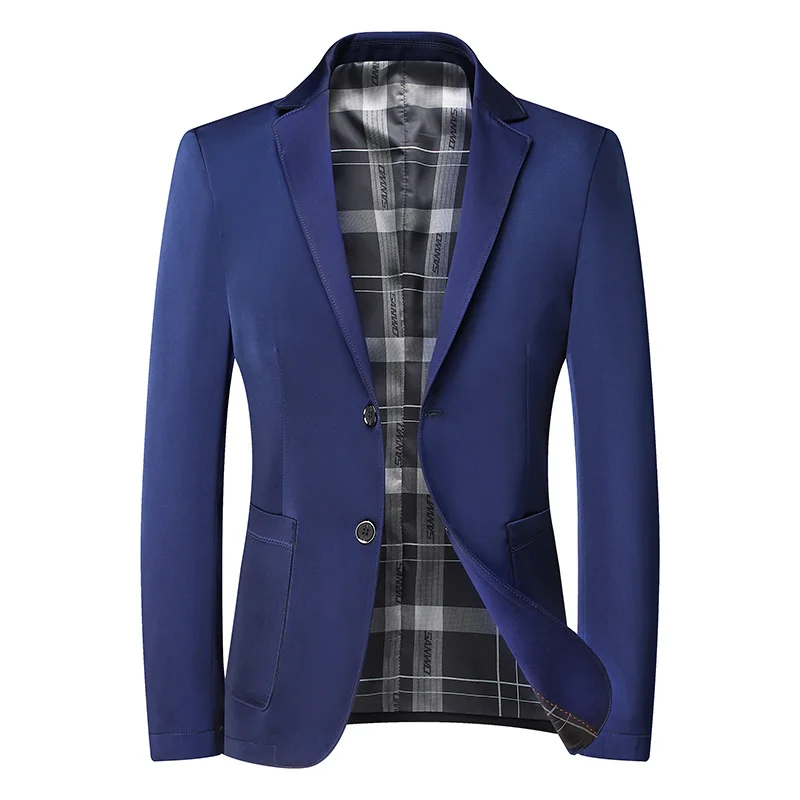 and Spring Autumn Men's Business Casual Suit Korean version of Slim Small Suit Jacket Thin Single West Jacket Joker