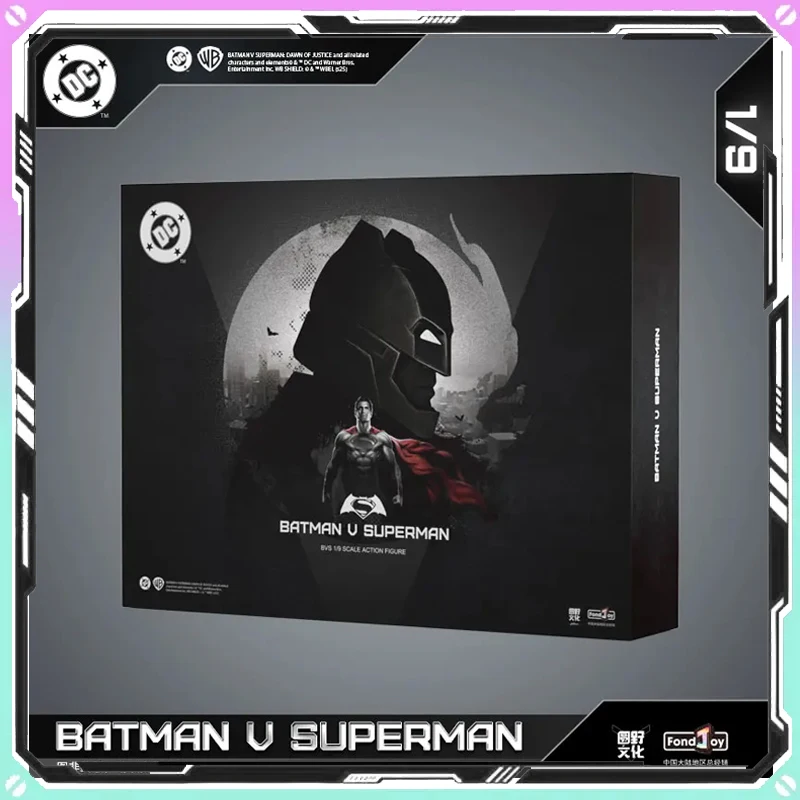 

NEW Fondjoy BVS Figure Set 1/9 Armored Batman Battle Damaged Superman Action Figures Toy Custom Collect Ornament Birthday Gifts