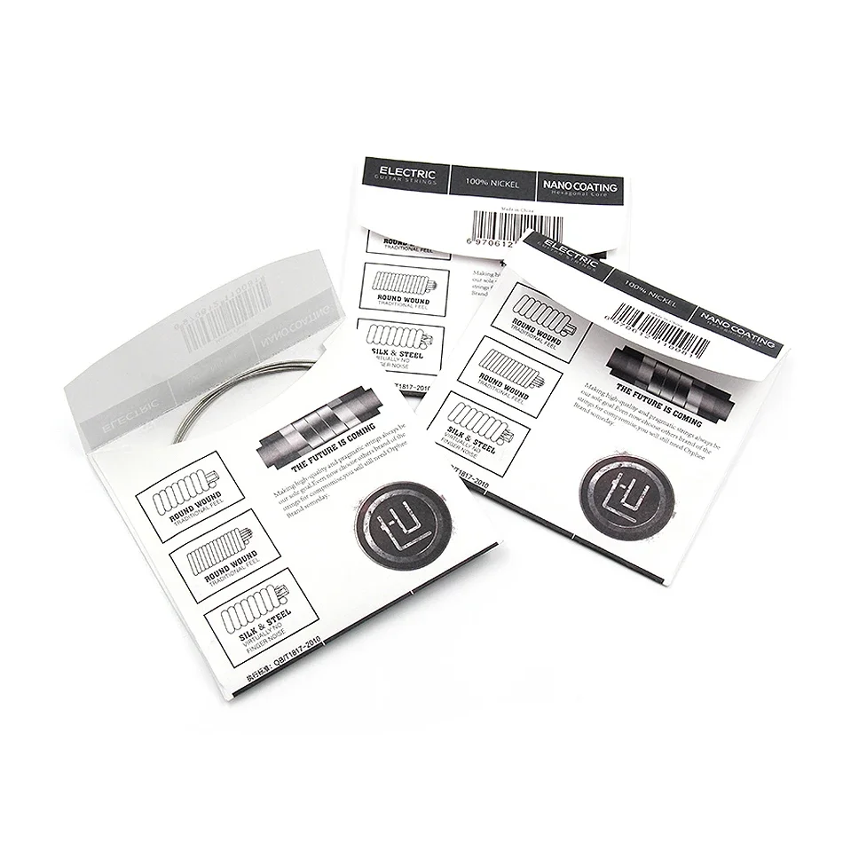 Orphee NEW Fire Lock Series Electric Guitar Strings Nano Coating Hexagonal Core 100% Nickel