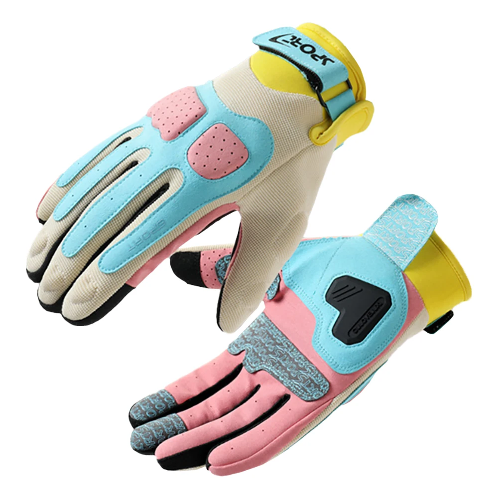 AliExpress ALPINES FOX Summer Women Motorcycle Gloves Lady Teens Girls Breathable Motocross Racing Motorbike Riding Guantes Touch Screen Cycling Gloves