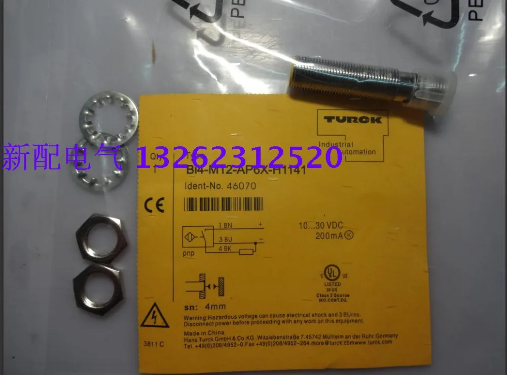 

BI4-M12-AP6X-H1141 BI4-M12-AN6X-H1141 Новый высококачественный датчик приближения